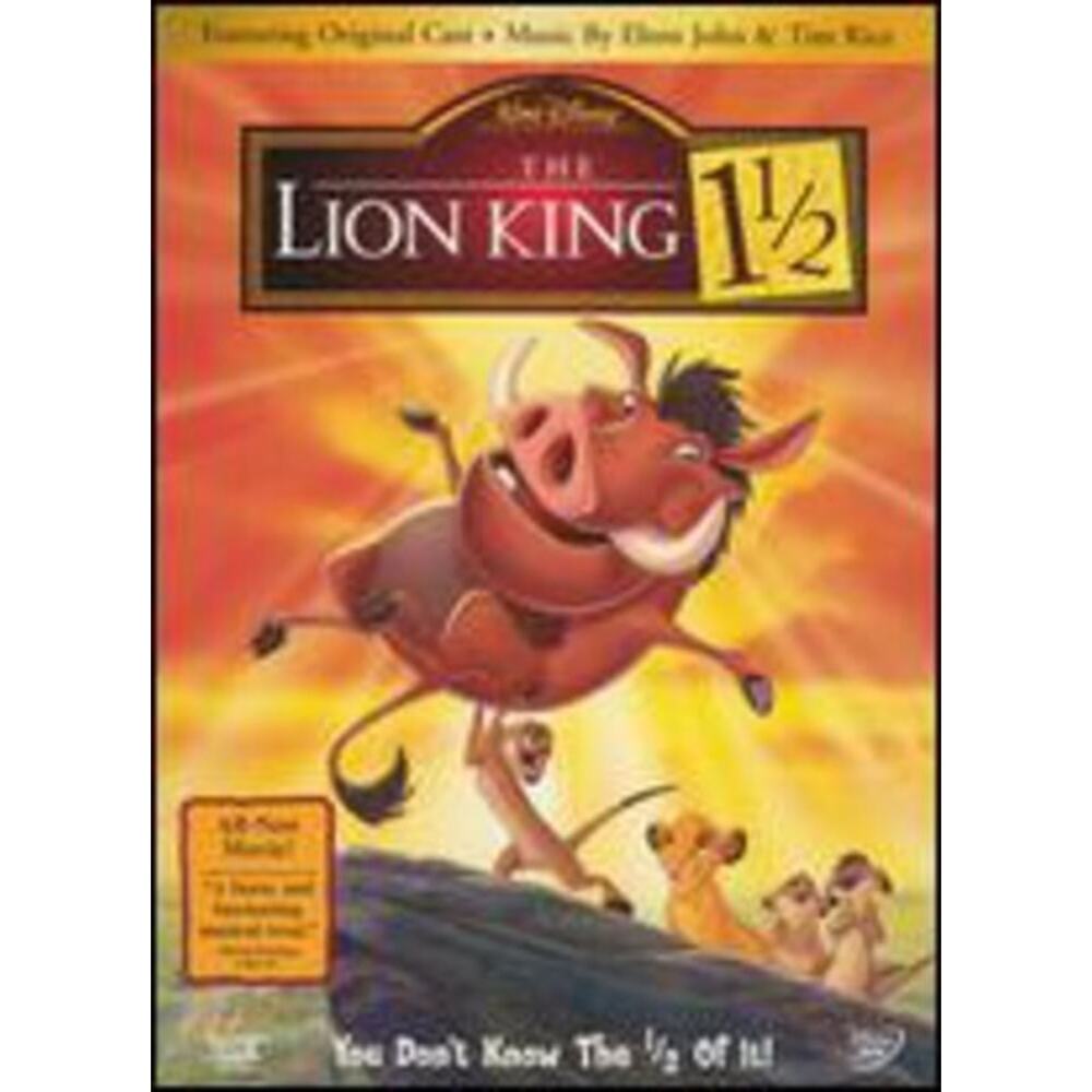 Lion King 1 1/2 (DVD, 2004)